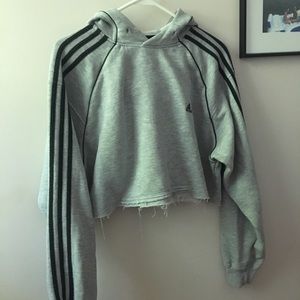 🌿cropped vintage adidas sweatshirt